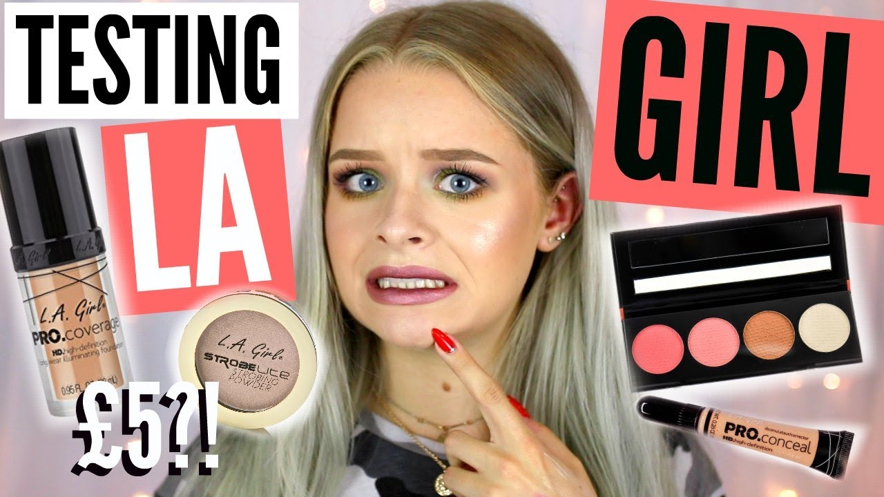 TESTING LA GIRL MAKEUP!! FAIL.. | sophdoesnails