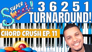 Video thumbnail of "SUPER-SWEET 3 6 2 5 1 Turnaround Chord Progression | F Major| Jonathan Powell Gospel Piano | EP. 11!"