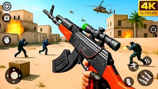 Full Campaign Walkthrough 💥 Commando Strike Level 1–10 | FPS Gun Game