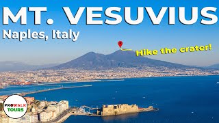 Mt. Vesuvius Hike Naples, Italy - 4K 60Fps With Captions