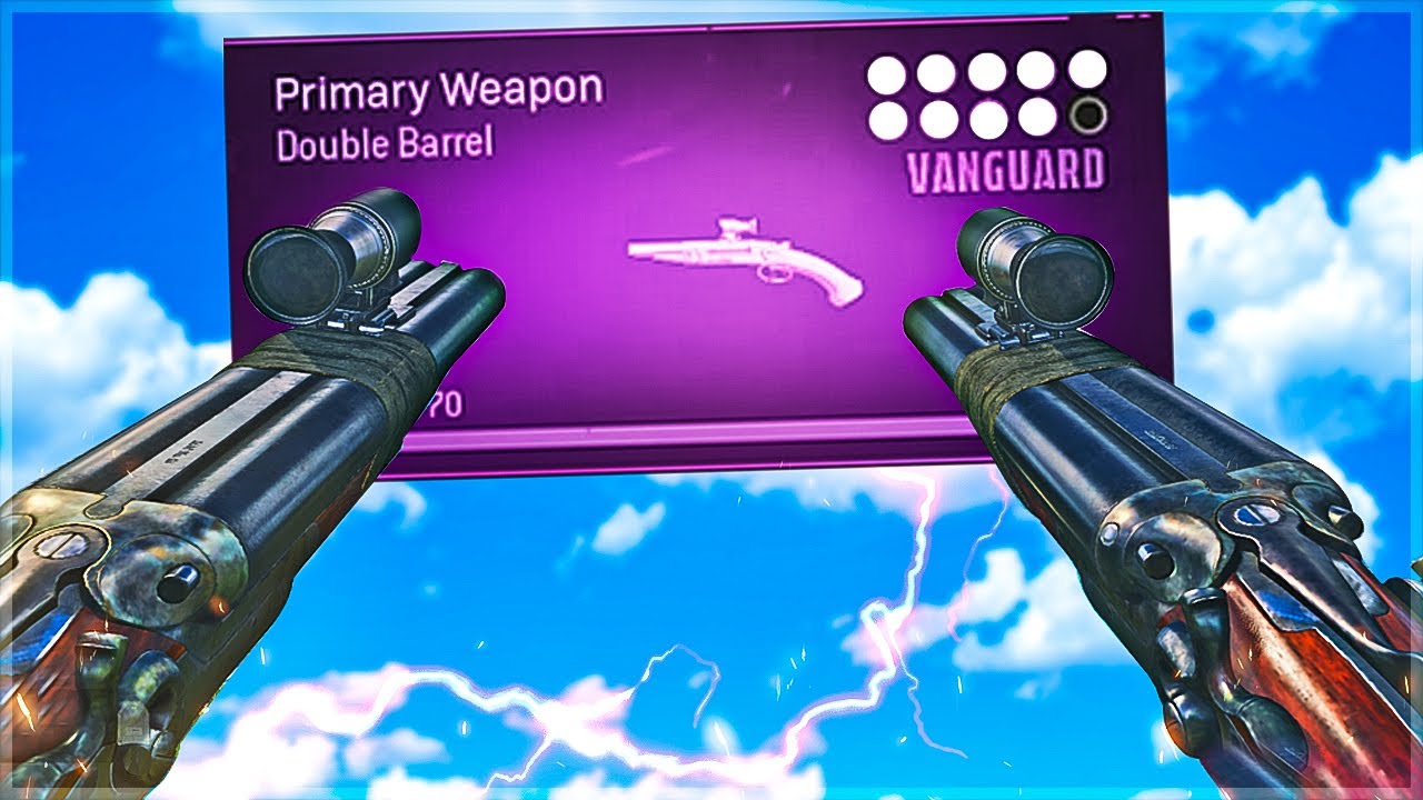 Long Range Double Barrel Shotgun Vanguard