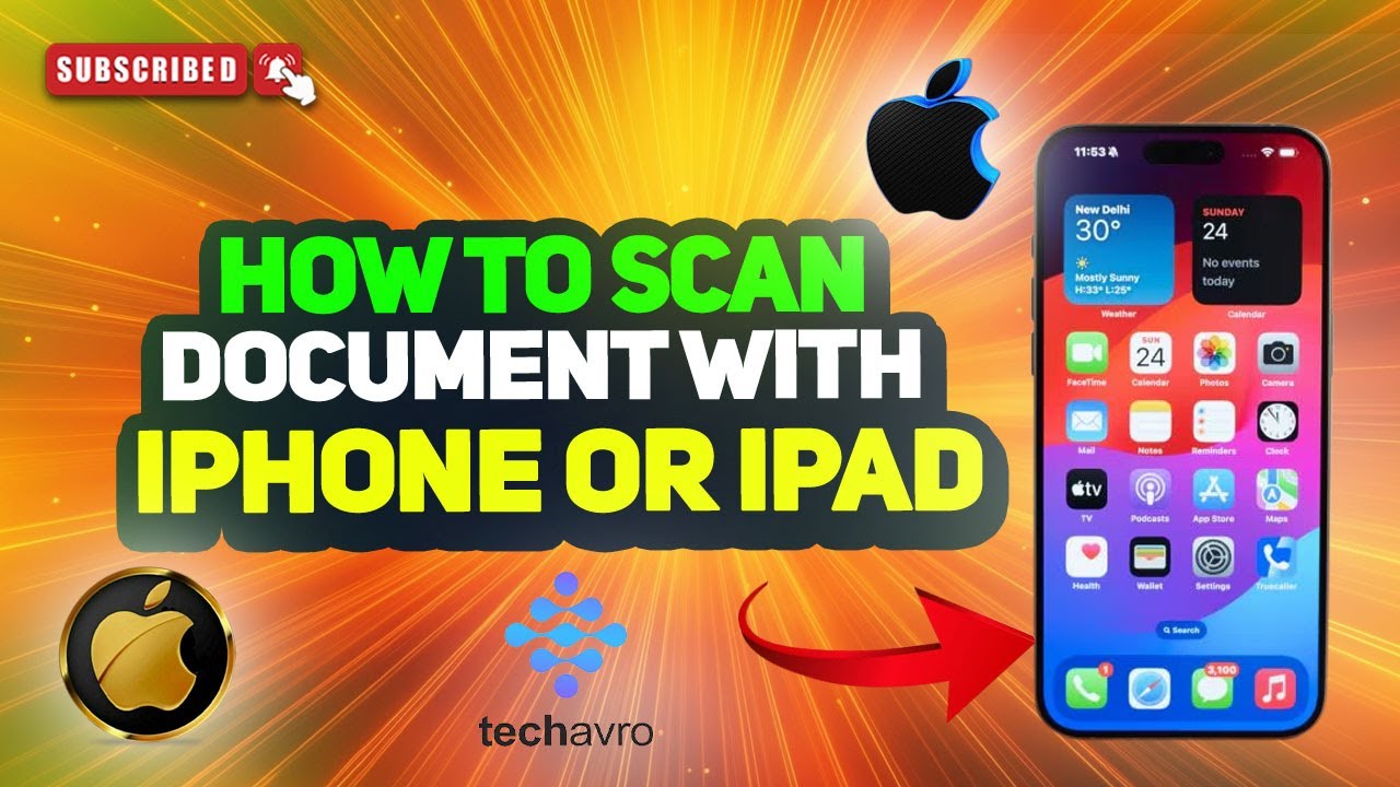 How to scan document with iPhone or iPad 2025 - YouTube
