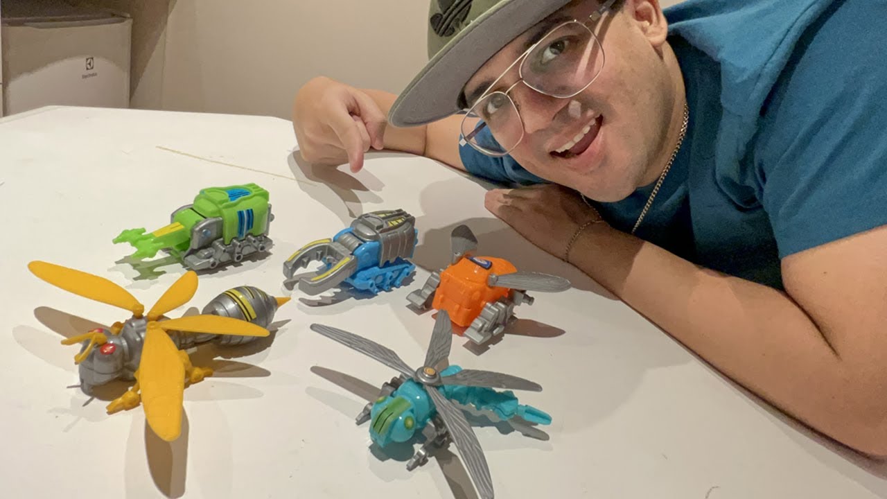 MONTANDO MEGA INSETOS ROBÔS GIGANTES!!!