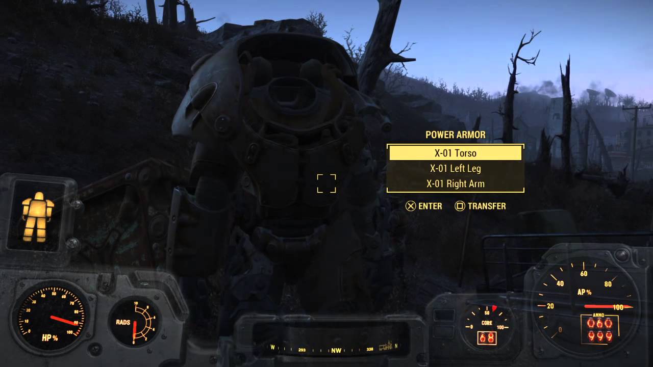 Fallout 4 Easy X-01 Power Armor Location!!!  02