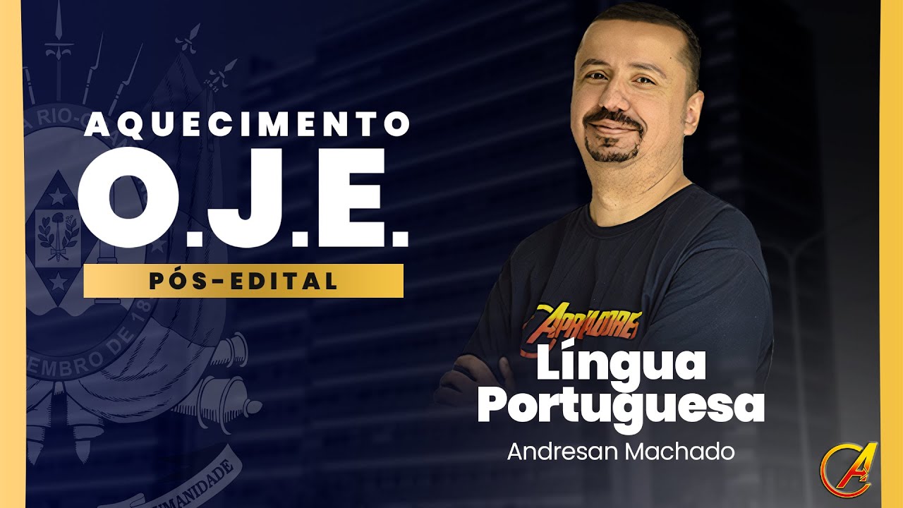 TJRS - OJE - Língua Portuguesa - Prof. Andresan Machado