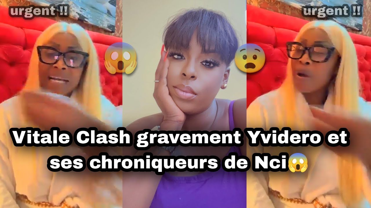 😱 Vitale Clash Yvidero et ses chroniqueurs de Nci😨😱 //By Richko Bob\\
