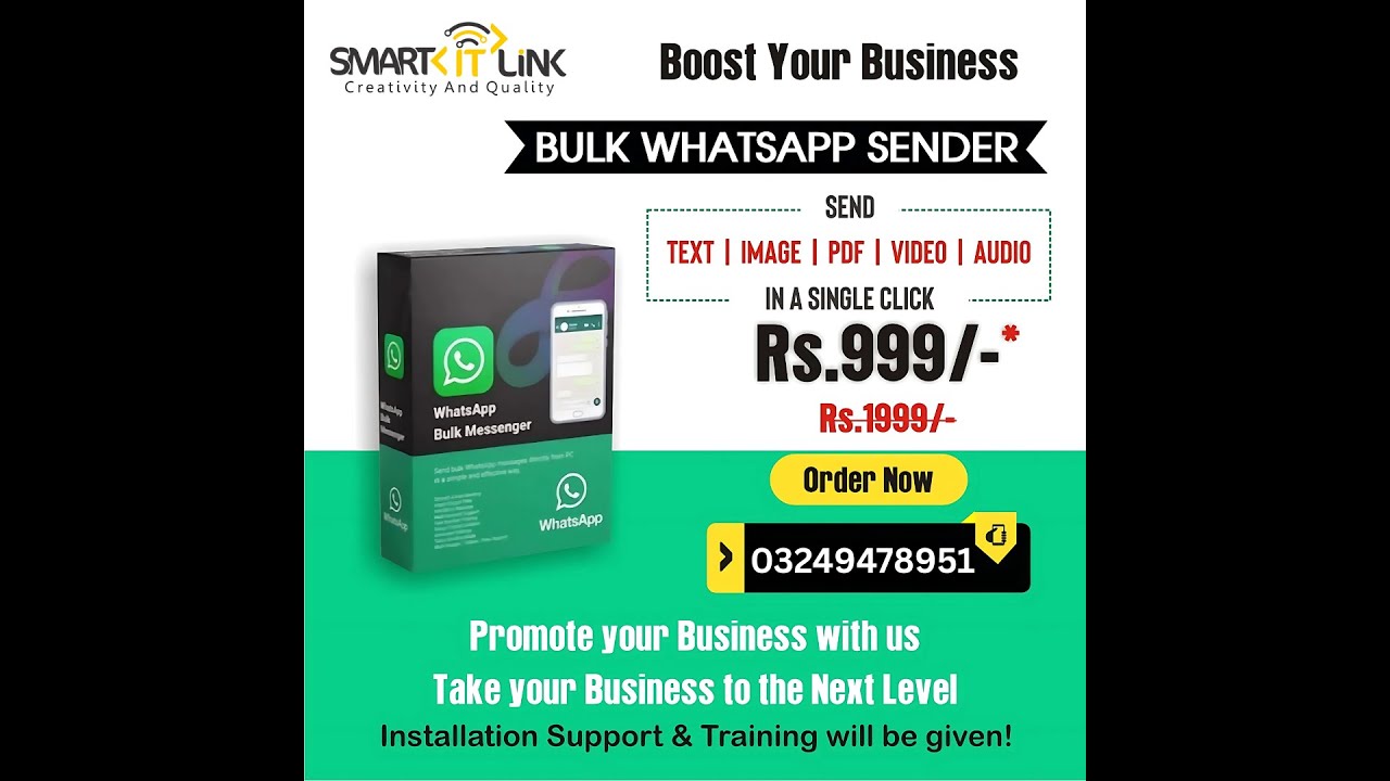 Bulk WhatsApp Sender | Complete Tutorial for Sending Bulk Messages on ...