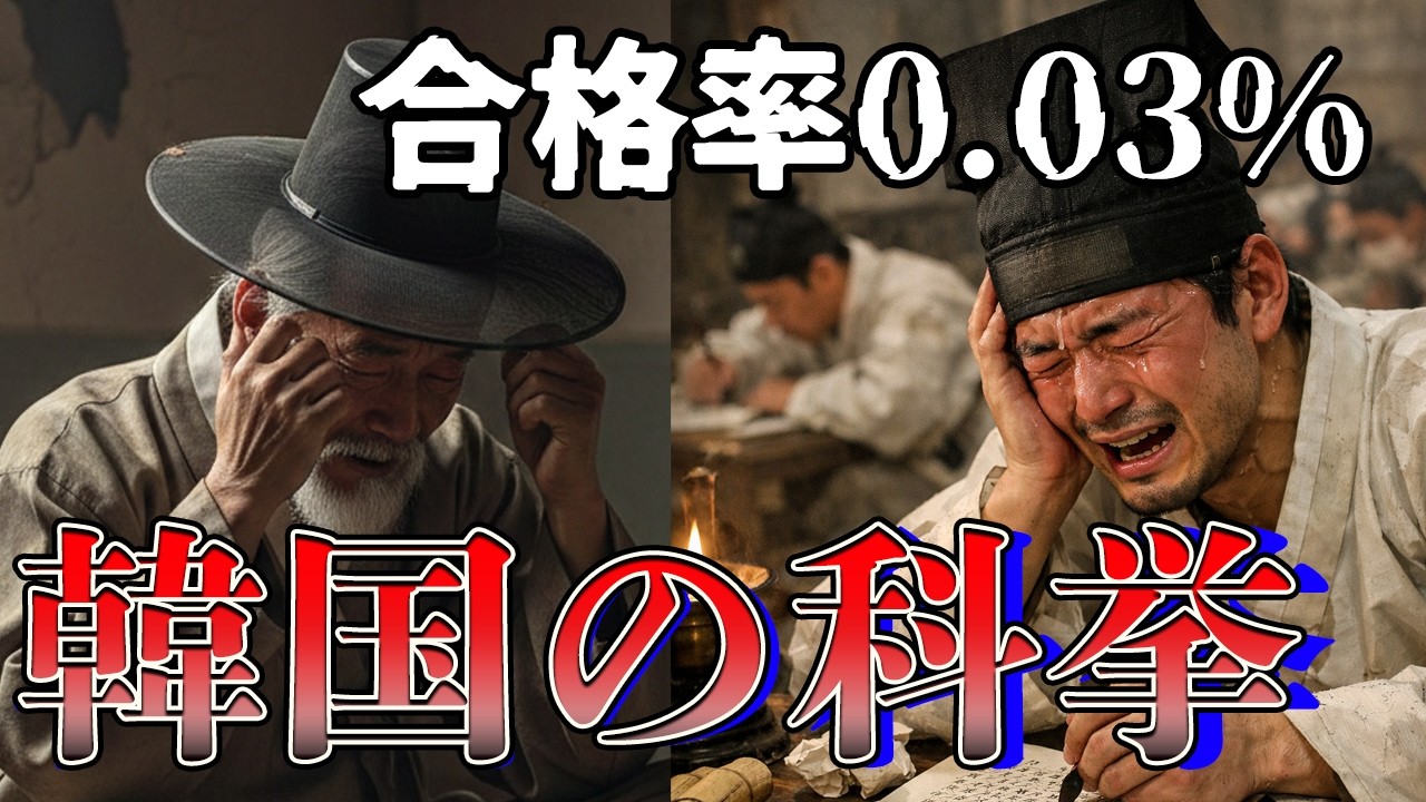 合格率0.03%!?李氏朝鮮時代の厳しすぎる科挙受験【ゆっくり解説】