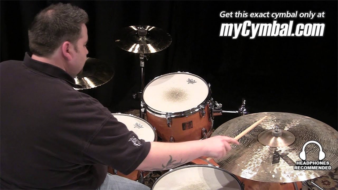 Zildjian 22" K Custom High Definition Ride (K09891022513H) YouTube