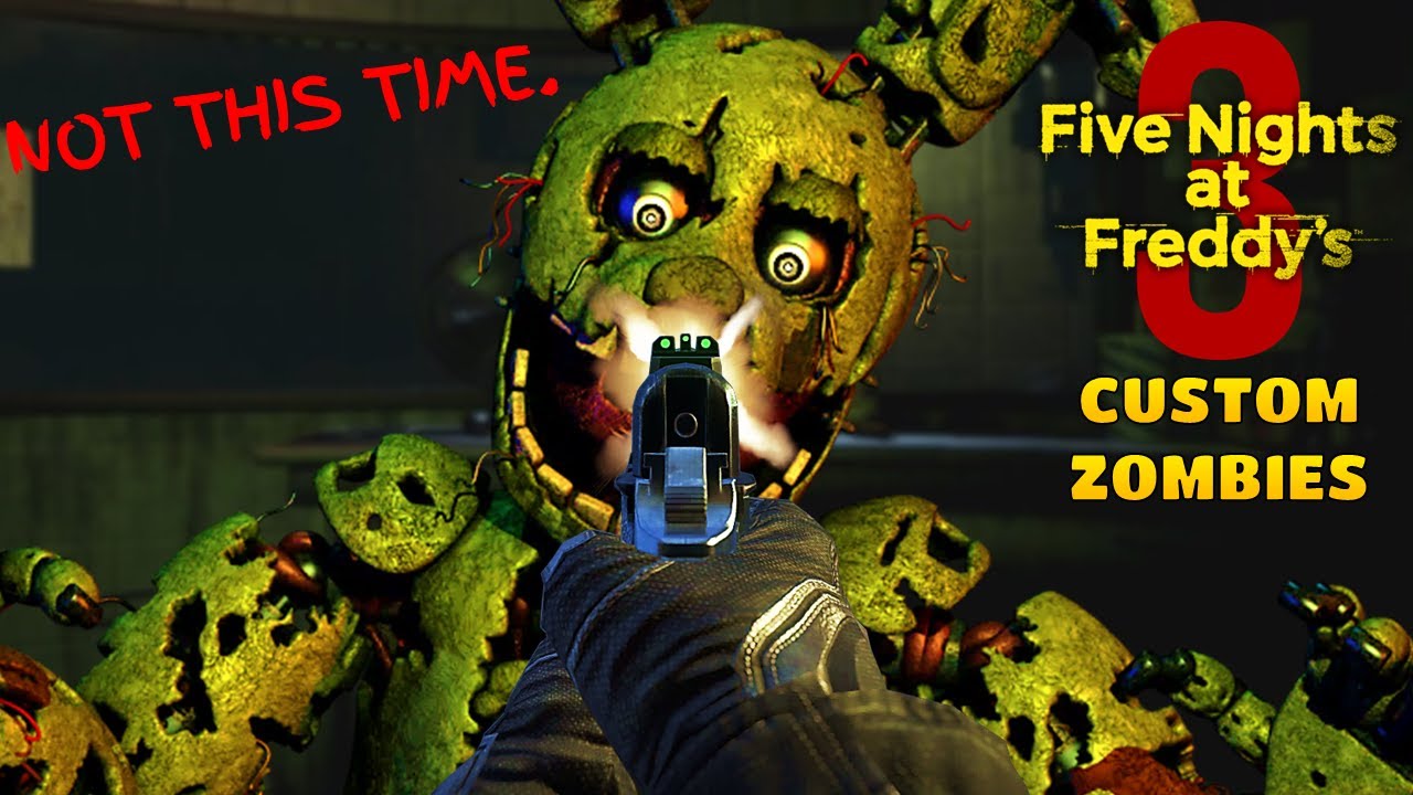 Can I Beat the ENDLESS HORDE in FAZBEAR'S FRIGHT? | FNaF 3 Custom Zombies
