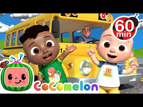 Wheels On The Bus - Cocomelon | Kids Cartoons x Nursery Rhymes | Moonbug Kids