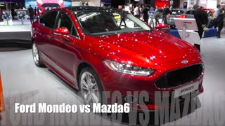 Ford Mondeo 2015 vs Mazda6 2015