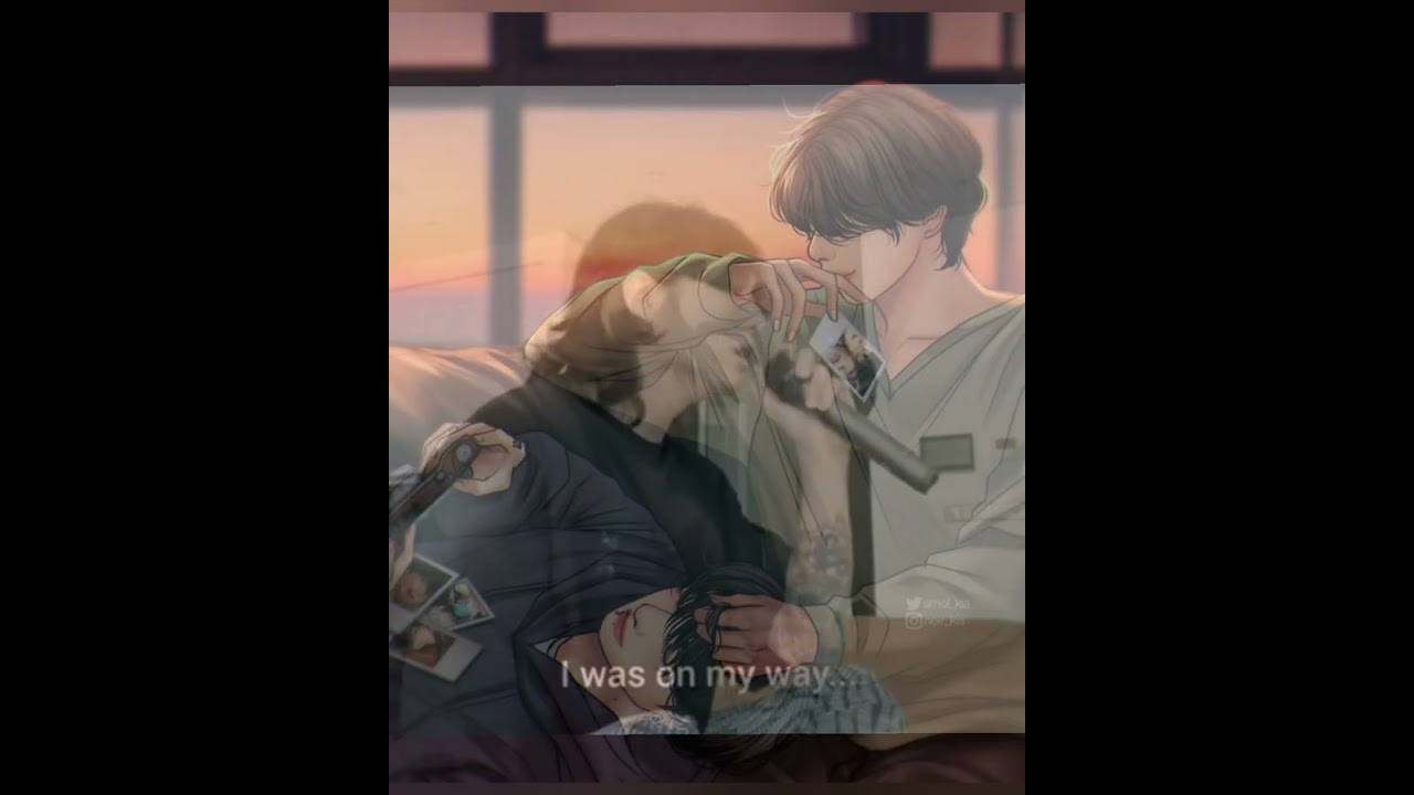 With you ...I am complete !🐻🐰💜💚💫✨#taekook #taekookforever #taekook_is_real