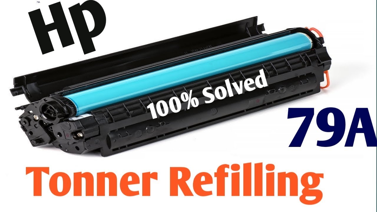 How to refill in HP 36A, HP 78A, HP 79A, HP 83A, HP 85A, HP 88A Toner Cartridges 2018 YouTube
