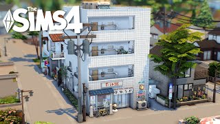 Komorebi Apartments For Rent  | Sims 4 Stop Motion Build | NO CC