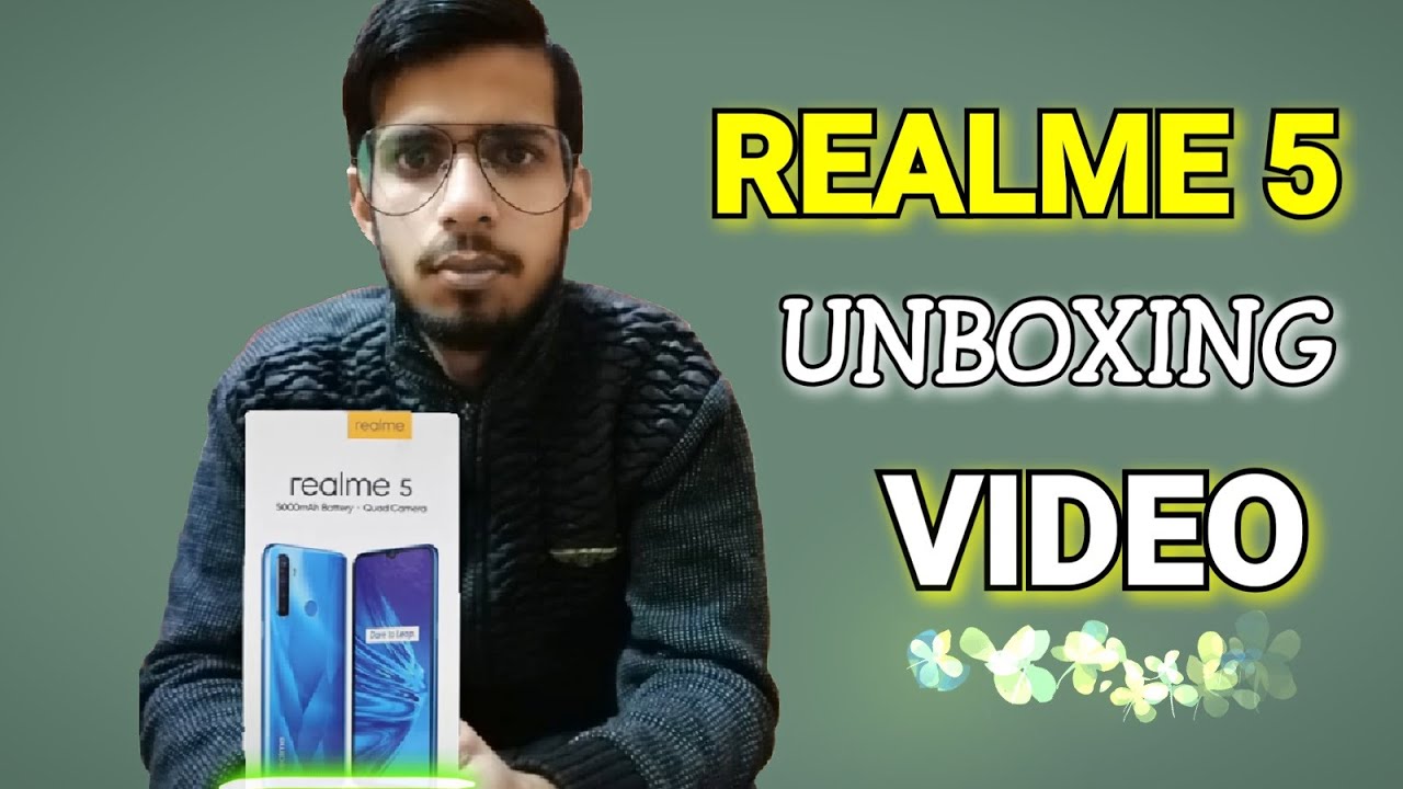 Realme 5 | Unboxing | HD Video | 4GB-128GB | 5000 mAH Battery 