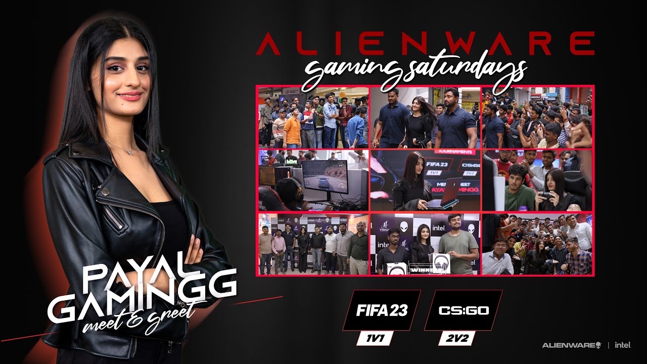 @AlienwareChannel GAMING SATURDAYS Tournaments Ft. @PAYALGAMING | Vishal Peripherals