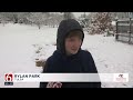 Tulsa Kids Make The Most Of Snow Day With Sledding, Snowmen