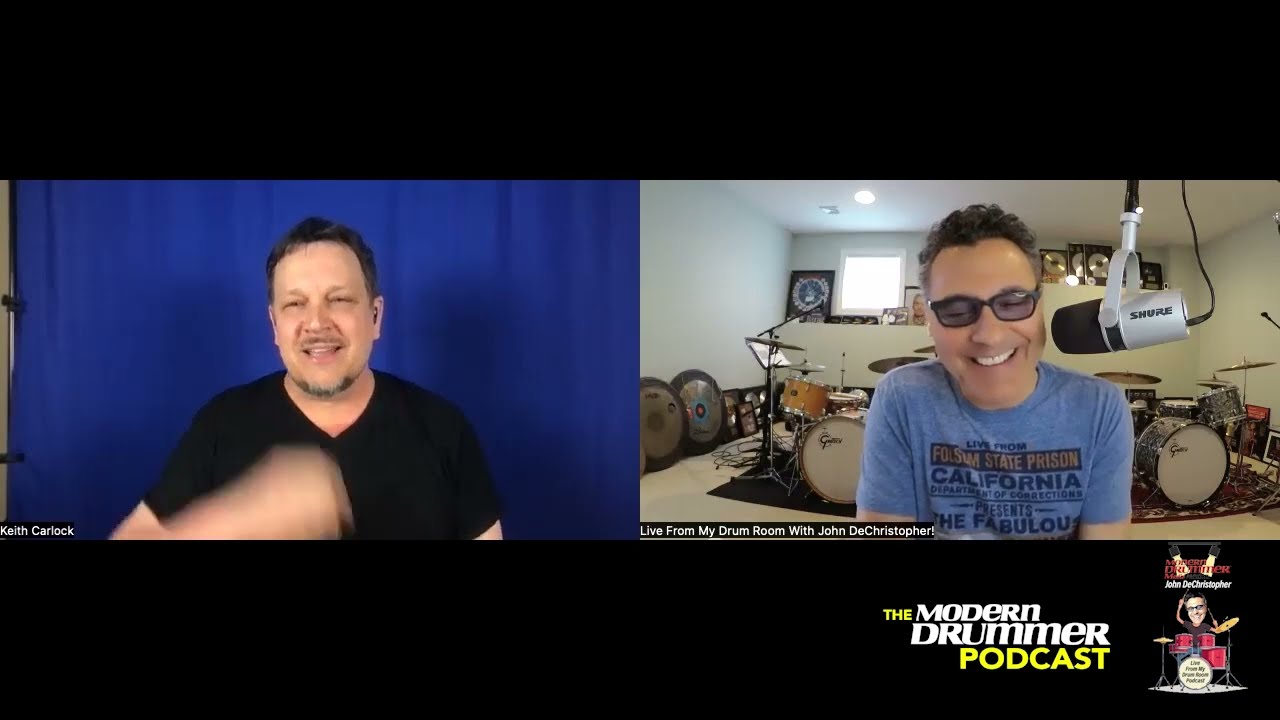 E82: Live From My Drum Room With Keith Carlock! 4-9-22
