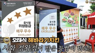꼭 칭찬받아야하는 치킨집! 오태식 해바라기 치킨 시화정왕점 #오태식해바라기치킨 #맛집 #일잘하는사장님 #크리스피치킨 #프랜차이즈맛집