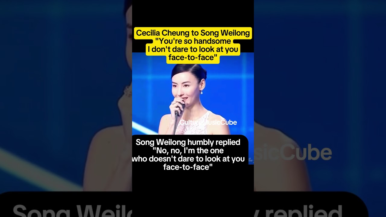 song weilong so handsome even celebrity said 