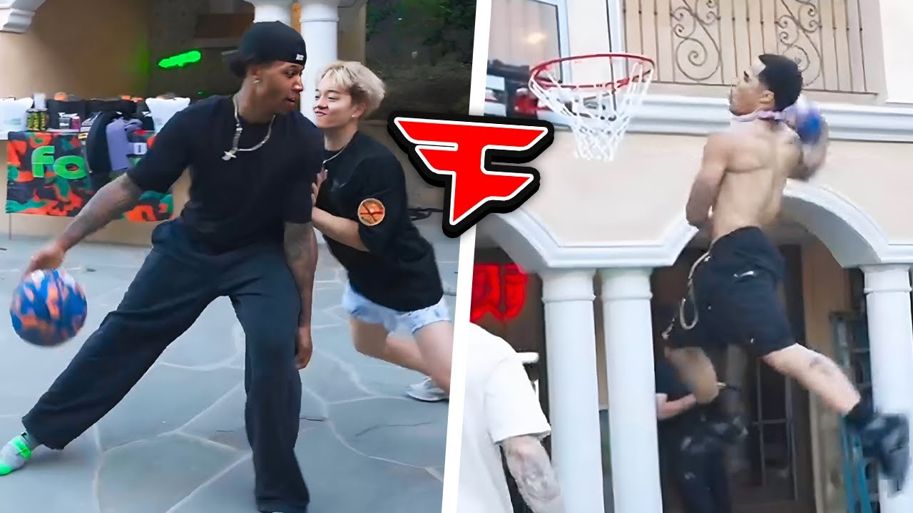 FaZe играет в баскетбол!