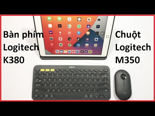 Combo bàn phím chuột Logitech hoàn hảo cho Ipad