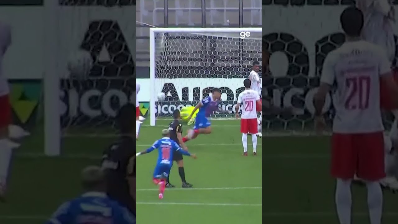 VIRADA DO BAÊA! BRAGANTINO X BAHIA | #shorts | ge.globo