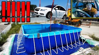 HOW TO ESCAPE A CAR UNDERWATER!!!