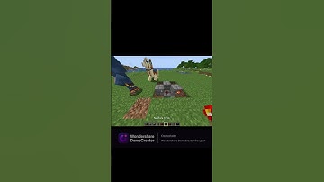 DOUBLE BLOCK SWAPPER IN MINECRAFT #shorts #gamingshorts