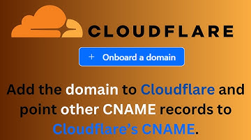 Add Domain to Cloudflare + Point CNAME Records | Beginner’s Guide