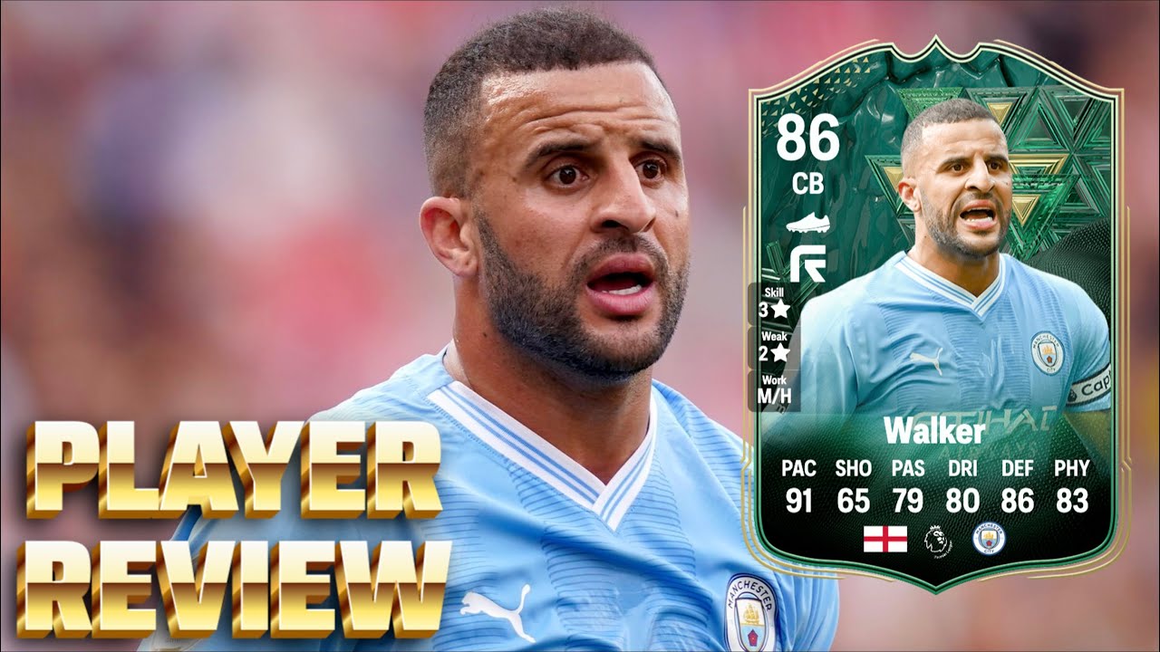 ES MEJOR QUE SU EVOLUCION?! REVIEW KYLE WALKER WINTER WILDCARD 86 EAFC
