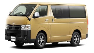 Toyota Hiace ปี 2024 ใหม่ - รถตู้สำหรับครอบครัวที่กว้างขวางที่สุดทั้งภายในและภายนอก