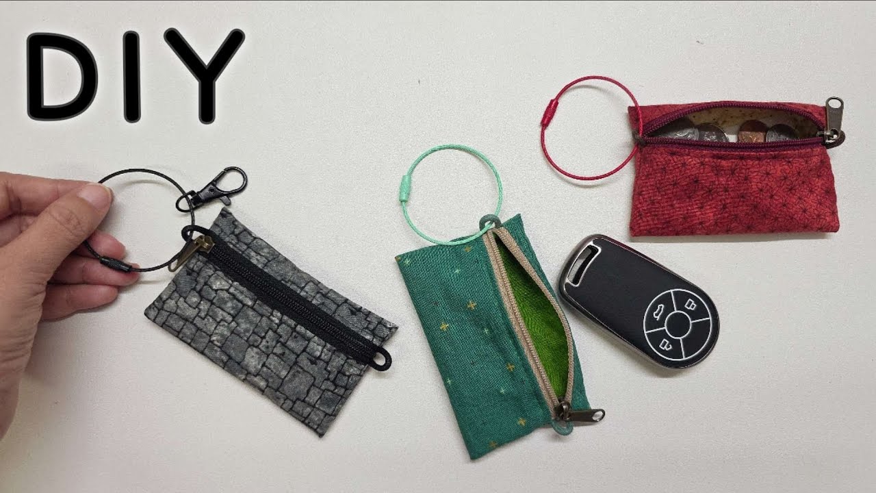 EP352 : DIY EASY POUCH | How to make a mini bag