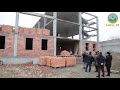 Турпал-Али Ибрагимов и Тамерлан Мусаев посетили строящуюся казарму