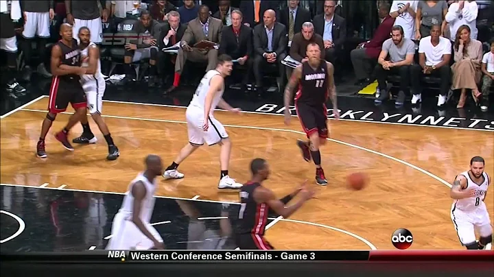 NBA Playoffs Nets-Heat Scuffle: Alan Anderson & Ra...