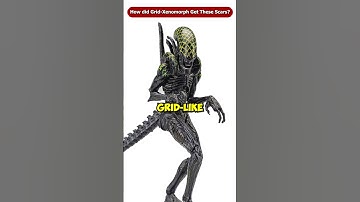 How did the Grid Xenomorph Get Grid-like Scars over it