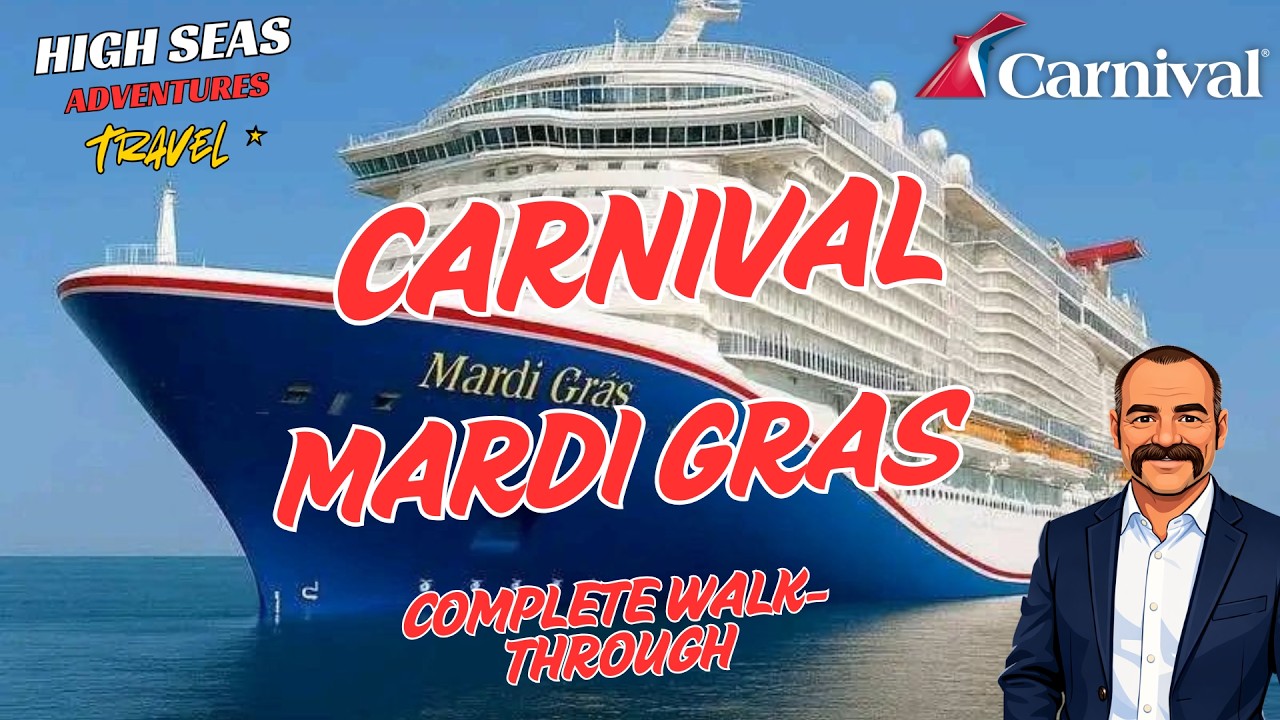 CARNIVAL MARDI GRAS COMPLETE WALK-THROUGH