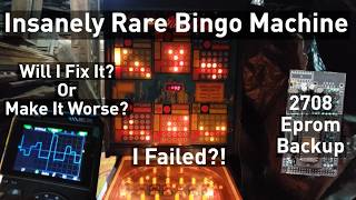 Can I Save This Crazy Rare Bingo Machine? Famaresa New City