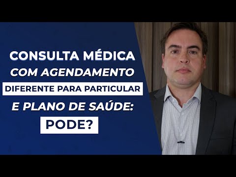 Consulta médica com agendamento diferente pra particular e plano de saúde: pode? | Canal do Quaresma