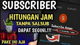 MENAMBAH SUBSCRIBER DALAM HITUNGAN JAM !!! Cara Menambah Subscriber Youtube 2024 Permanen