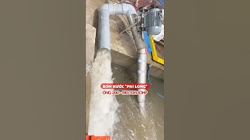 Bơm Nước Phi Long Ống 200 - Lưu Lượng 450m3/h | Trục Xiên Bơm Qua Bờ Tiện Lợi