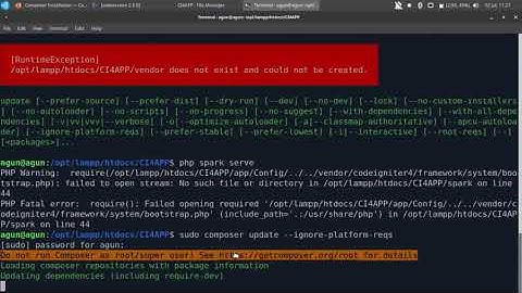 Install Codeigniter 4 di Linux Ubuntu Melalui Composer #2