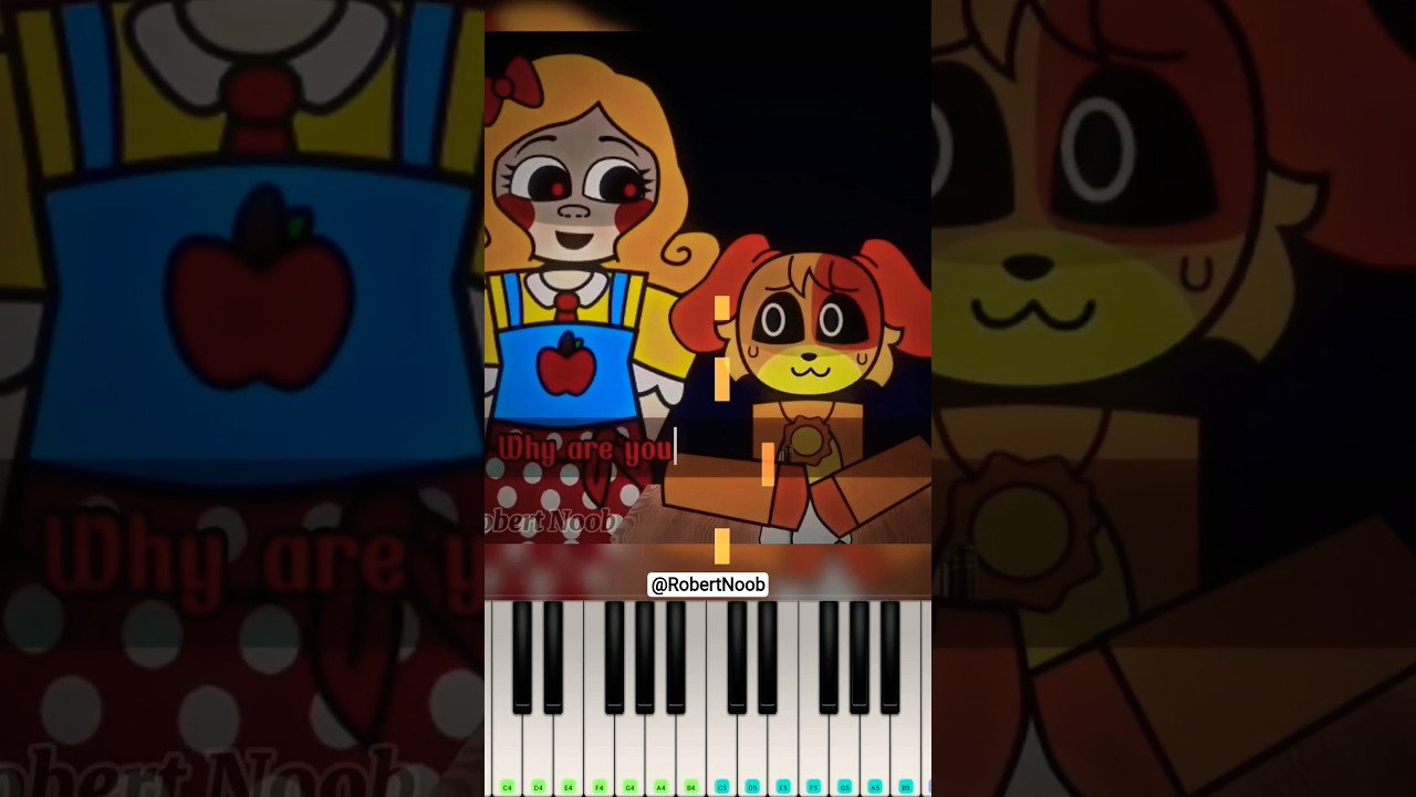 Average during the exam | Poppy Playtime - Piano Tutorial