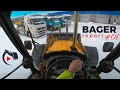 Bagrovanie v zime | KANALIZÁCIA | JCB 4CX & 8085 | POV digger driving