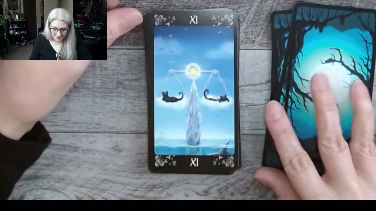 Распаковка и тестирование колоды Таро «Черные кошки»