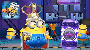 Minion rush King Bob EXCLUSIVE COSTUME epic minion  fullscreen android gameplay walkthrough