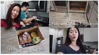 Mini Grocery Haul | Pots and Pans Organizer | Phil-kor Couple
