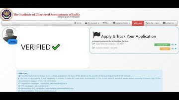 ICAI EXAM FORM UPDATE || VIDEO PART-1