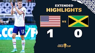 Extended Highlights: USA 1-0 Jamaica - Gold Cup 2021